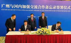 Hà Nội và Quảng Châu tăng cường hợp tác thương mại, du lịch