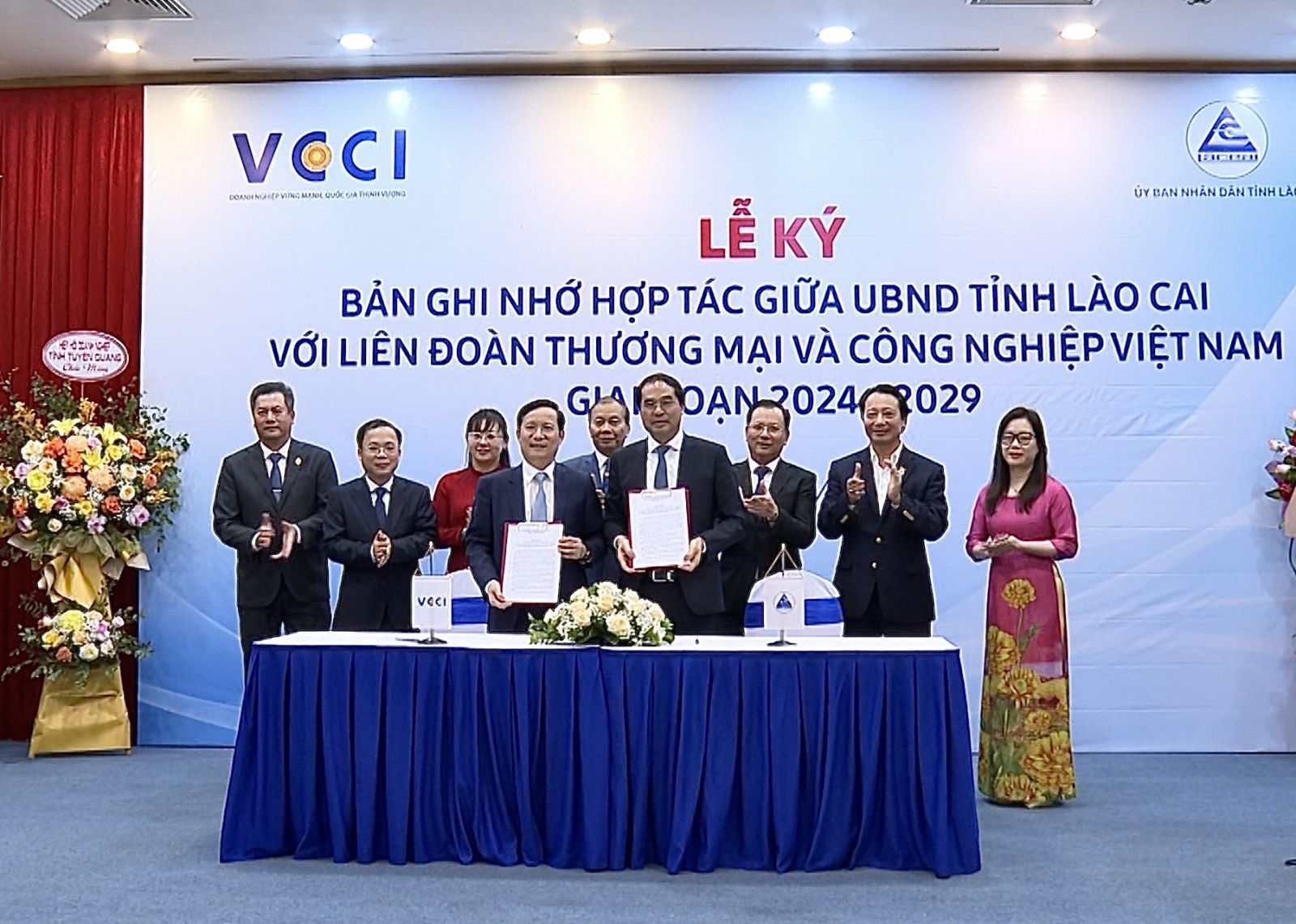Dấu mốc quan trong trong hợp tác giữa VCCI và Lào Cai