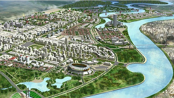 Phối cảnh dự án xây dựng KĐT mới Bắc sông Cấm, TP Hải Phòng