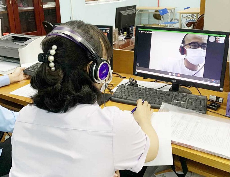 Người lao động ứng tuyển trực tuyến thông qua trung tâm dịch vụ việc làm tỉnh Quảng Ninh (Ảnh: Cổng TTĐT tỉnh Quảng Ninh)