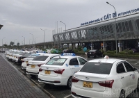 Hải Phòng: Taxi đón khách tại sân bay Cát Bi vơi dần vì COVID