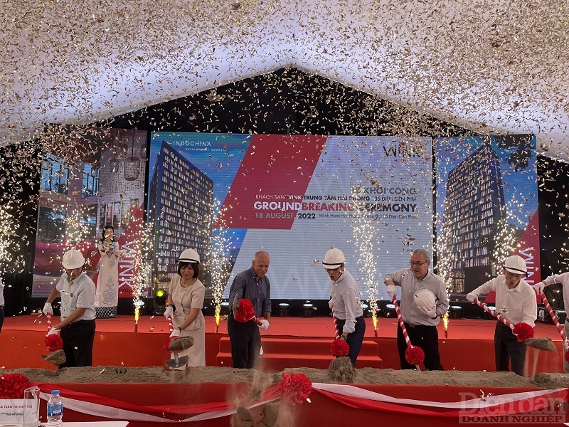 Trước đó, Công ty TNHH Indochina Kajima cũng đã tổ chức lễ khởi công xây dựng khách sạn Wink Hải Phòng