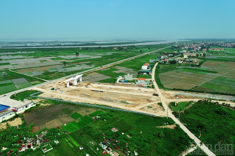 KCN Bắc Tiền Phong đang trong quá trình hoàn thiện và thu hút nhiều nhà đầu tư thứ cấp