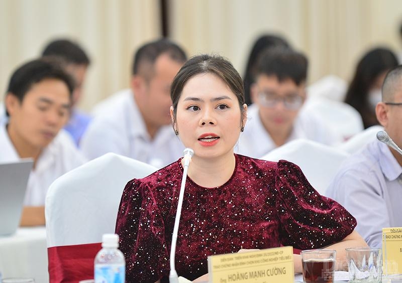 Bà Trần Thị Tố Loan - Phó Tổng Giám đốc Tập đoàn Sao Đỏ (Ảnh: Tuấn Ngọc)
