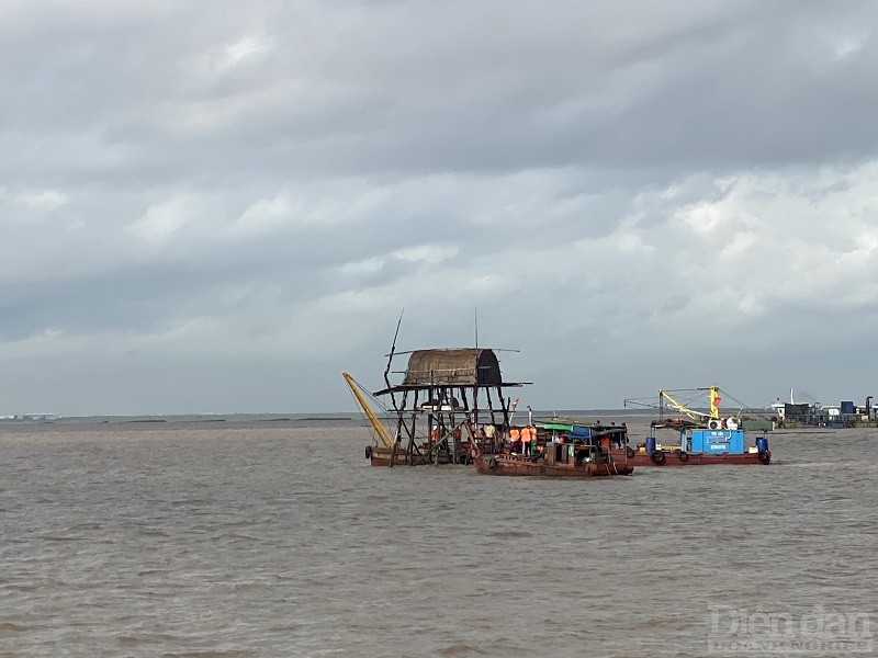 TP Hải Phòng tiếp tục rà soát phương án cưỡng chế đối với các hộ nuôi ngao không phép tại khu vực biển trên địa bàn các huyện Kiến Thụy và Tiên Lãng.