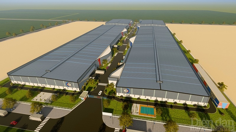Nhiều dự án FDI đến đầu tư tại Quảng Ninh (Trong ảnh: Phối cảnh dự án Core5 Quảng Ninh tại KCN DEEPC Quảng Ninh 2)