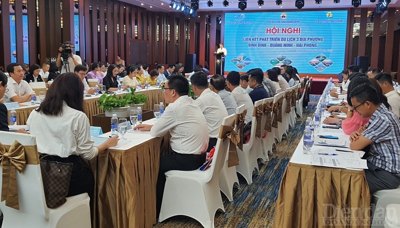 Hội nghị liên kết hợp tác phát triển du lịch Bình Định - Quảng Ninh - Hải Phòng vừa được tổ chức tại Quảng Ninh