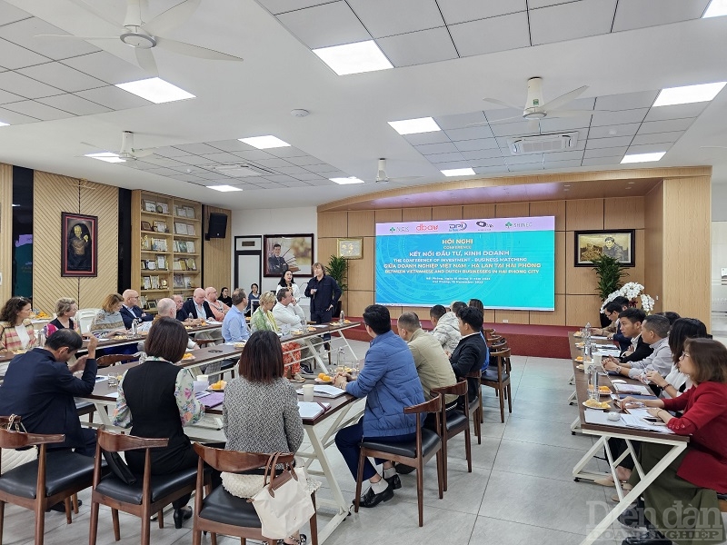 Hội nghị kết nối đầu tư, kinh doanh giữa các doanh nghiệp Việt Nam - Hà Lan tại TP Hải Phòng