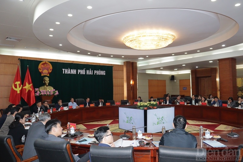 Hội nghị nghe báo cáo ý tưởng, phương án thiết kế quy hoạch tổng thể KKT ven biển phía Nam Hải Phòng