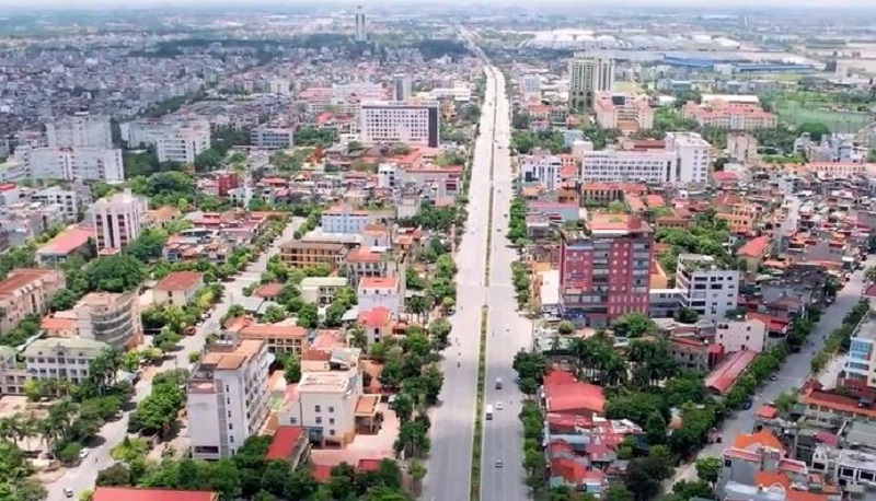 Một góc đô thị tỉnh Hải Dương 