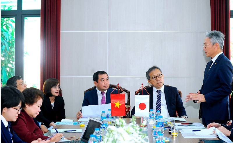 Ông Kinoshita Tadahiro - Chủ tịch Hiệp hội Doanh nghiệp Nhật Bản tại Việt Nam (JCCI) đánh giá cao môi trường đầu tư, hạ tầng công nghiệp của Hải Dương (Ảnh: Báo Hải Dương)