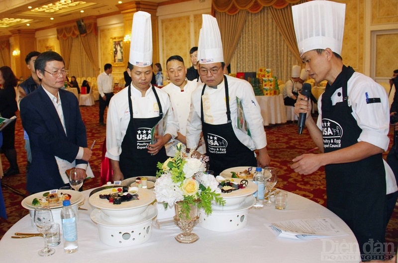 Các cuộc thi nấu ăn do Hiệp hội Du lịch Hải Phòng tổ chức thu hút đông đảo các đầu bếp tham gia