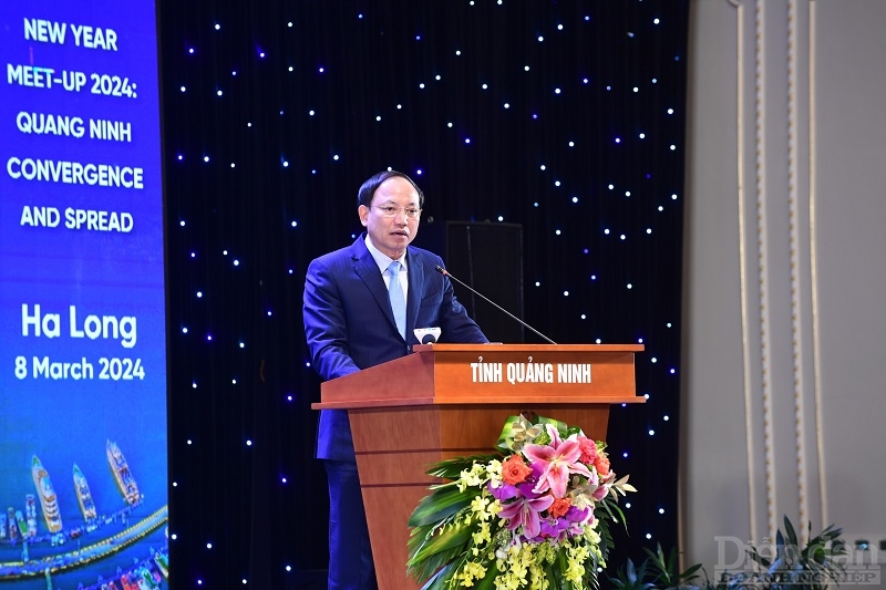 Ông Nguyễn Xuân Ký – Bí thư Tỉnh uỷ Quảng Ninh phát biểu tại chương trình