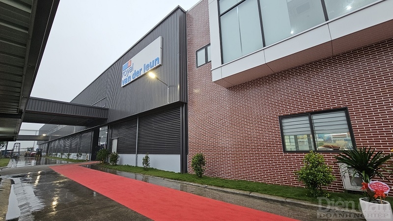 Khu vực nhà máy mới thuộc Công ty Vanderleun Việt Nam