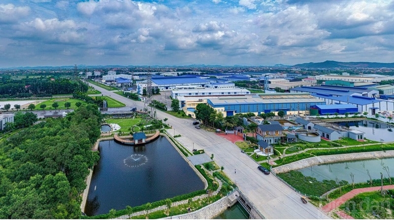 Nhà máy mới của Vanderleun Việt Nam nằm tại KCN sinh thái Nam Cầu Kiền 