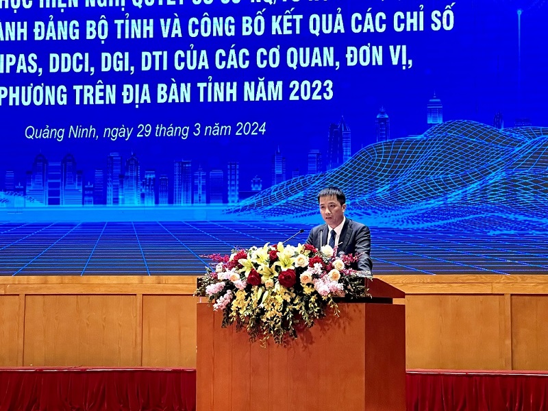 Ông Đậu Anh Tuấn - Trưởng Ban Pháp chế Liên đoàn Thương mại và Công nghiệp Việt Nam (VCCI) phát biểu tại hội nghị