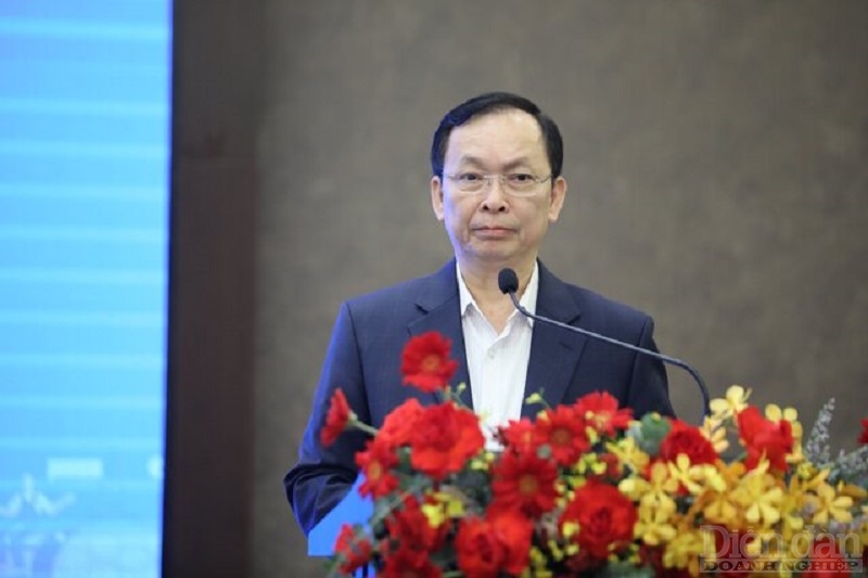 Ông Đào Minh Tú - Phó Thống đốc Thường trực Ngân hàng Nhà nước Việt Nam chia sẻ tại hội thảo “Tín dụng hỗ trợ lâm, thủy sản giữ vững vị thế ngành xuất khẩu tỉ USD”
