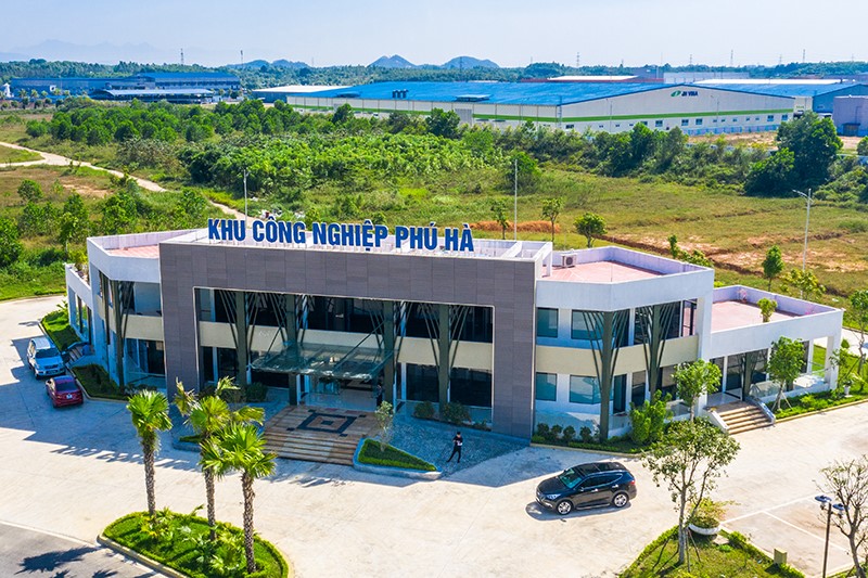 Khu công nghiệp Phú Hà trên địa bàn thị xã Phú Thọ, tỉnh Phú Thọ