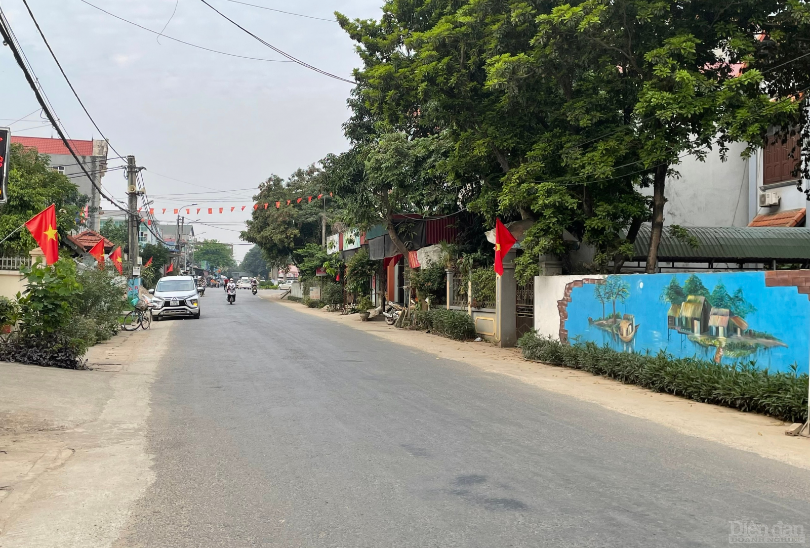 Đường giao thông nông thôn đổi thay từng ngày tại huyện Tam Nông