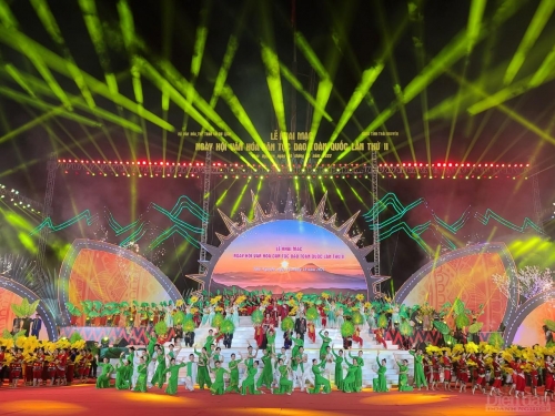 Khai mạc ngày hội Văn hóa dân tộc Dao toàn quốc lần thứ II tại Thái Nguyên