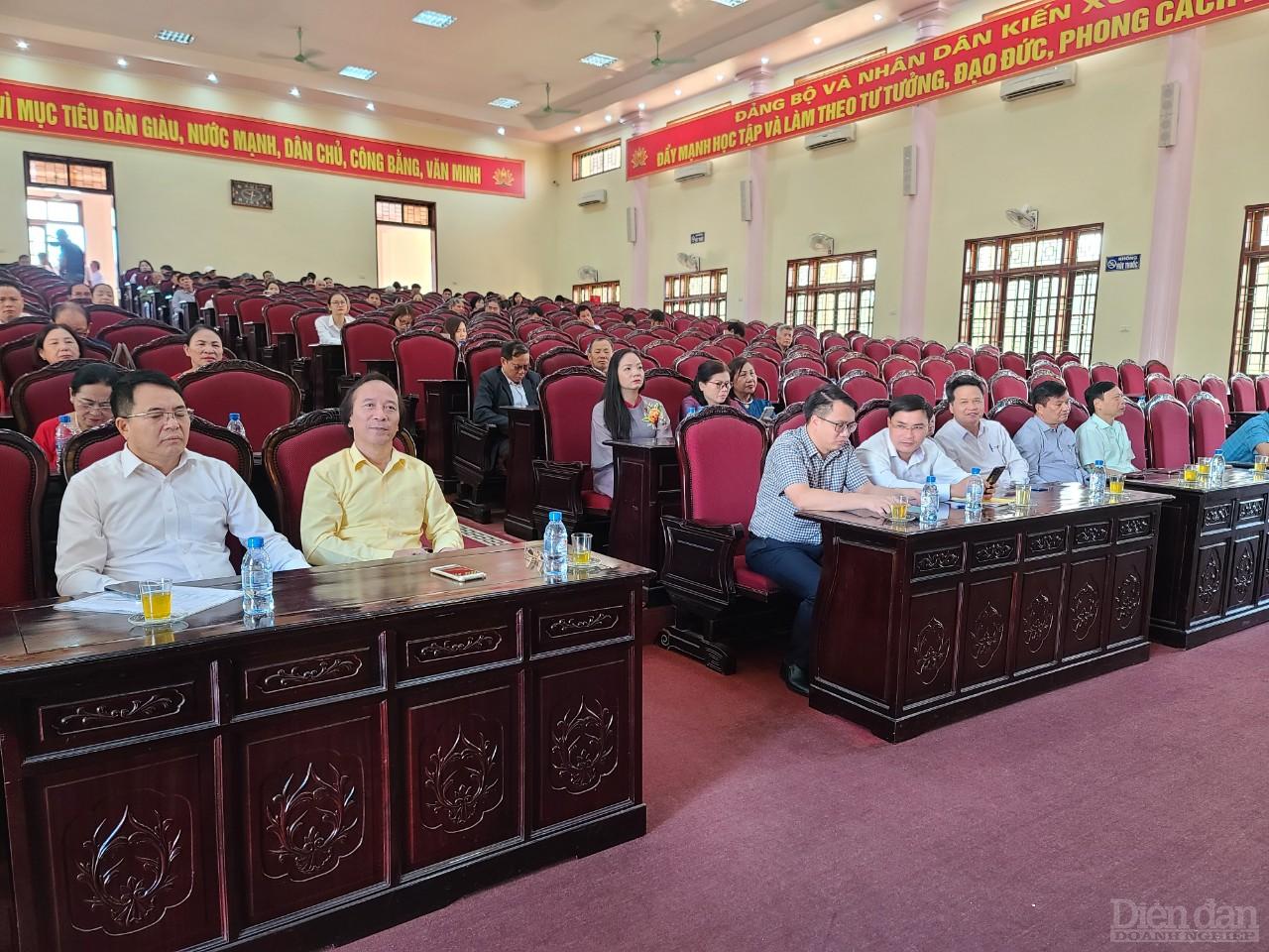 Huyện Kiến Xương, tỉnh Thái Bình gặp mặt doanh nhân ngày Doanh nhân Việt Nam
