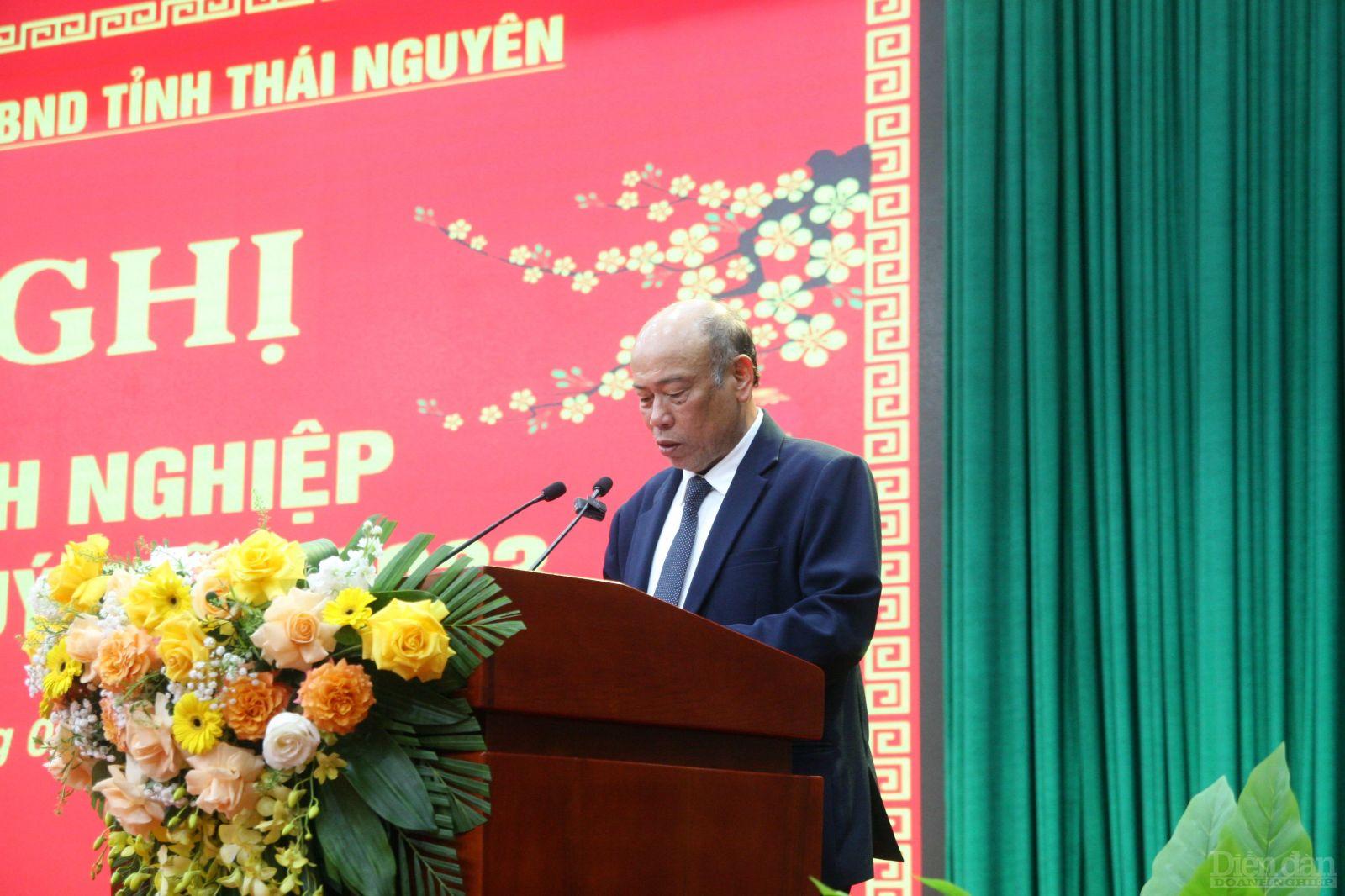Ông Nguyễn Văn Thời, Chủ tịch HĐQT công ty cổ phần TNG, Chủ tịch Hiệp hội doanh nghiệp tỉnh Thái Nguyên
