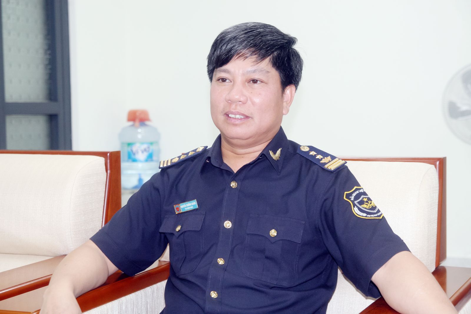 Ông Nguyễn Trường Giang, Cục trưởng Cục Hải quan tỉnh Bà Rịa – Vũng Tàu.p/Ảnh: Vũ Phường