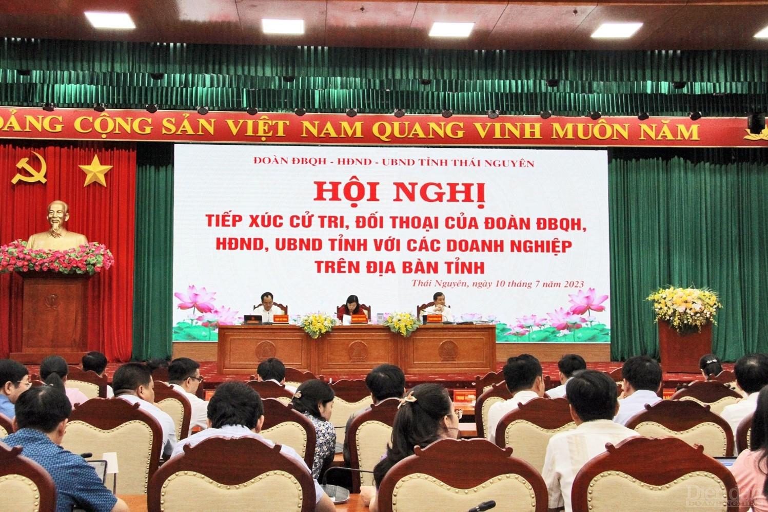 Hội nghị tiếp xúc cử tri là doanh nghiệp lần đầu được tổ chức tại Thái Nguyên cho thấy sự quan tâm sát sao của lãnh đạo tỉnh với cộng đồng doanh nghiệp
