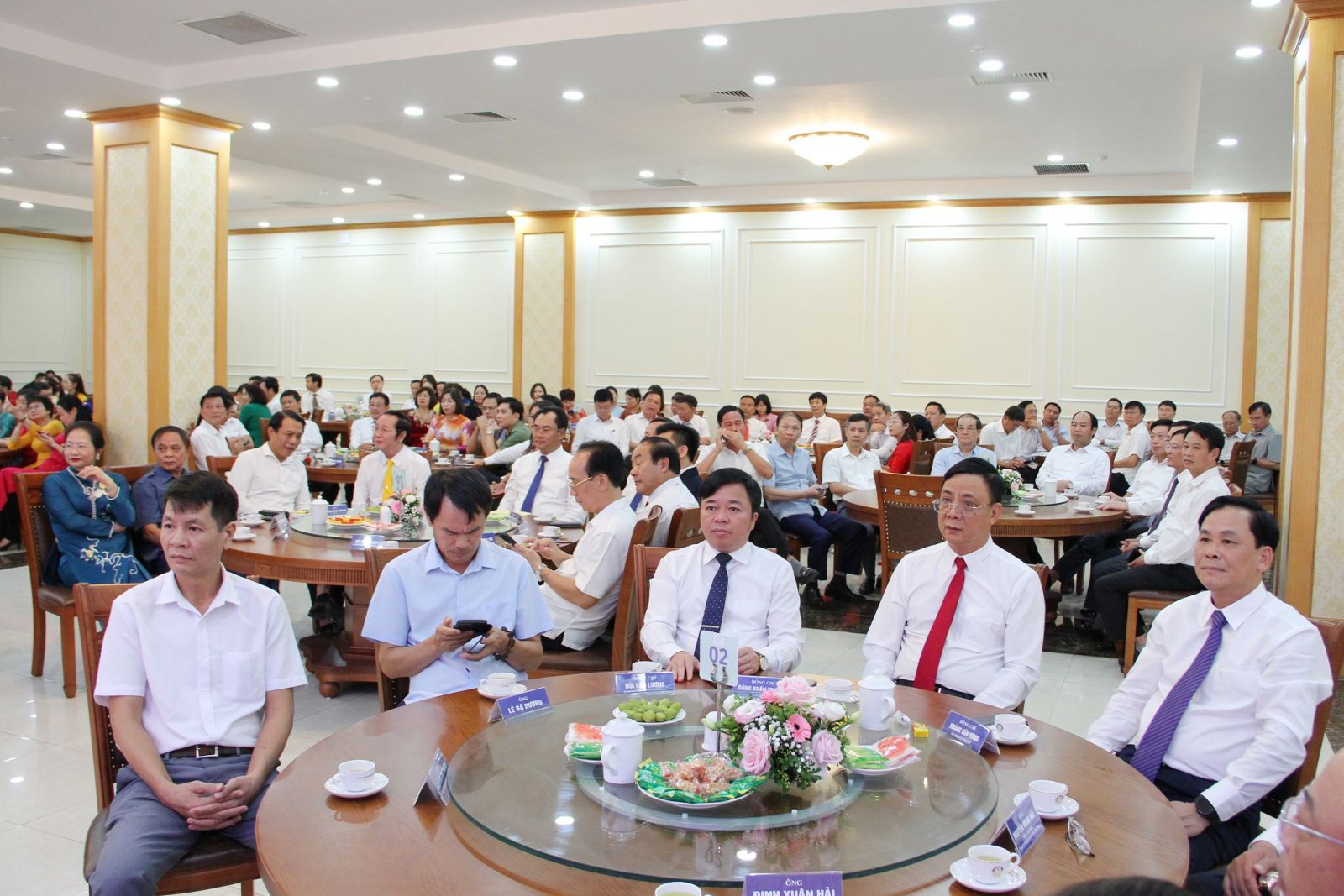 Quang cảnh buổi gặp mặt doanh nghiệp, doanh nhân tại tỉnh Thái Nguyên