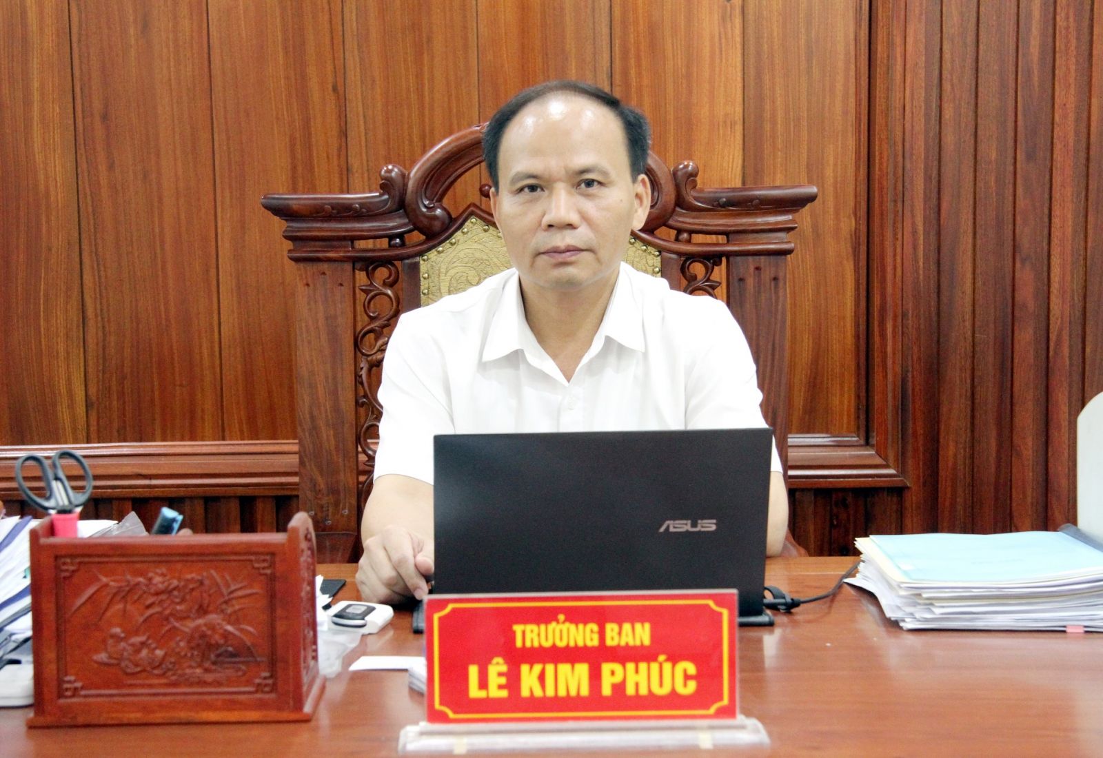 Ông Lê Kim Phúc, Trưởng ban quản lý các Khu công nghiệp tỉnh Thái Nguyên