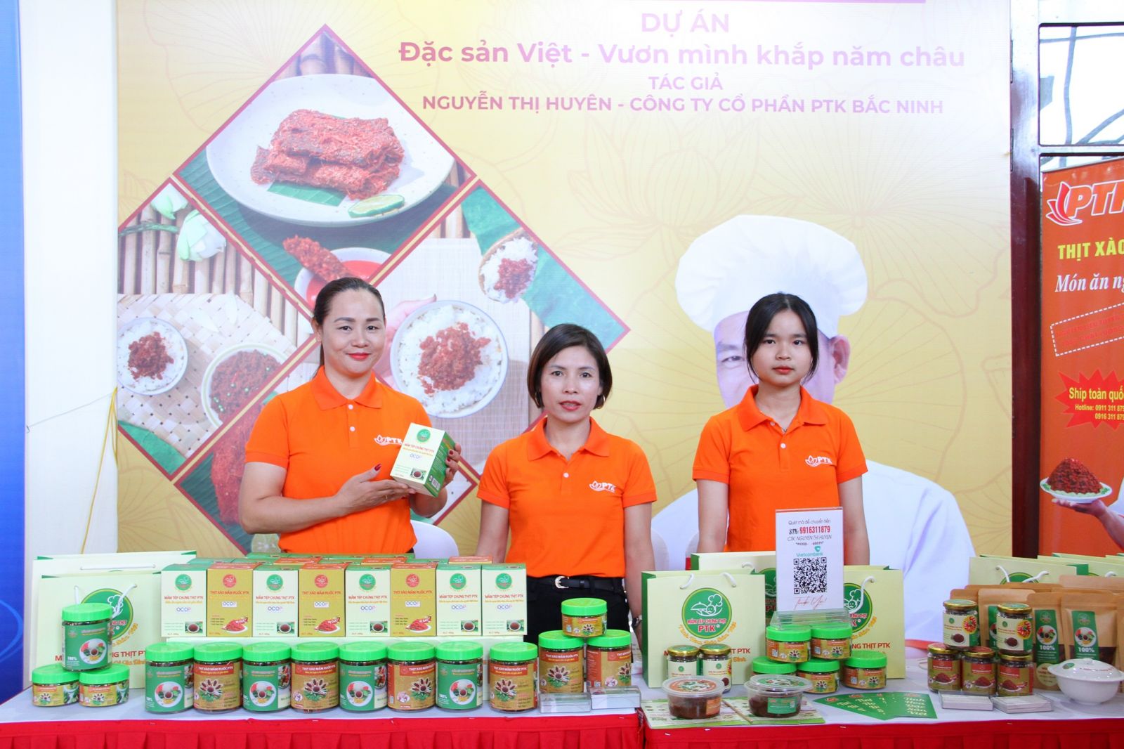 Ý tưởng công trình khởi nghiệp Mắm tép chưng thịt PTK với chủ đề “Tinh hoa đặc sản Việt”