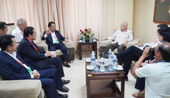 Chủ tịch UBND tỉnh Thái Nguyên gặp gỡ Phó Thủ tướng thứ nhất kiêm Bộ trưởng Bộ Ngoại thương và Đầu tư Cuba tháng 11/2023