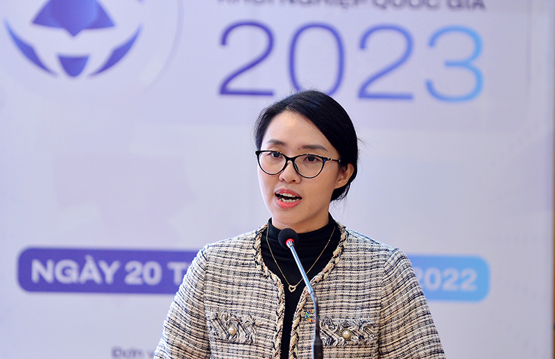 Bà Phạm Thu Trang, quản lý dự án Youth Co: Lab UNDP Việt Nam 