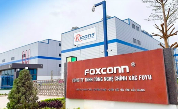 Nhà máy của Foxcon tại Việt Nam
