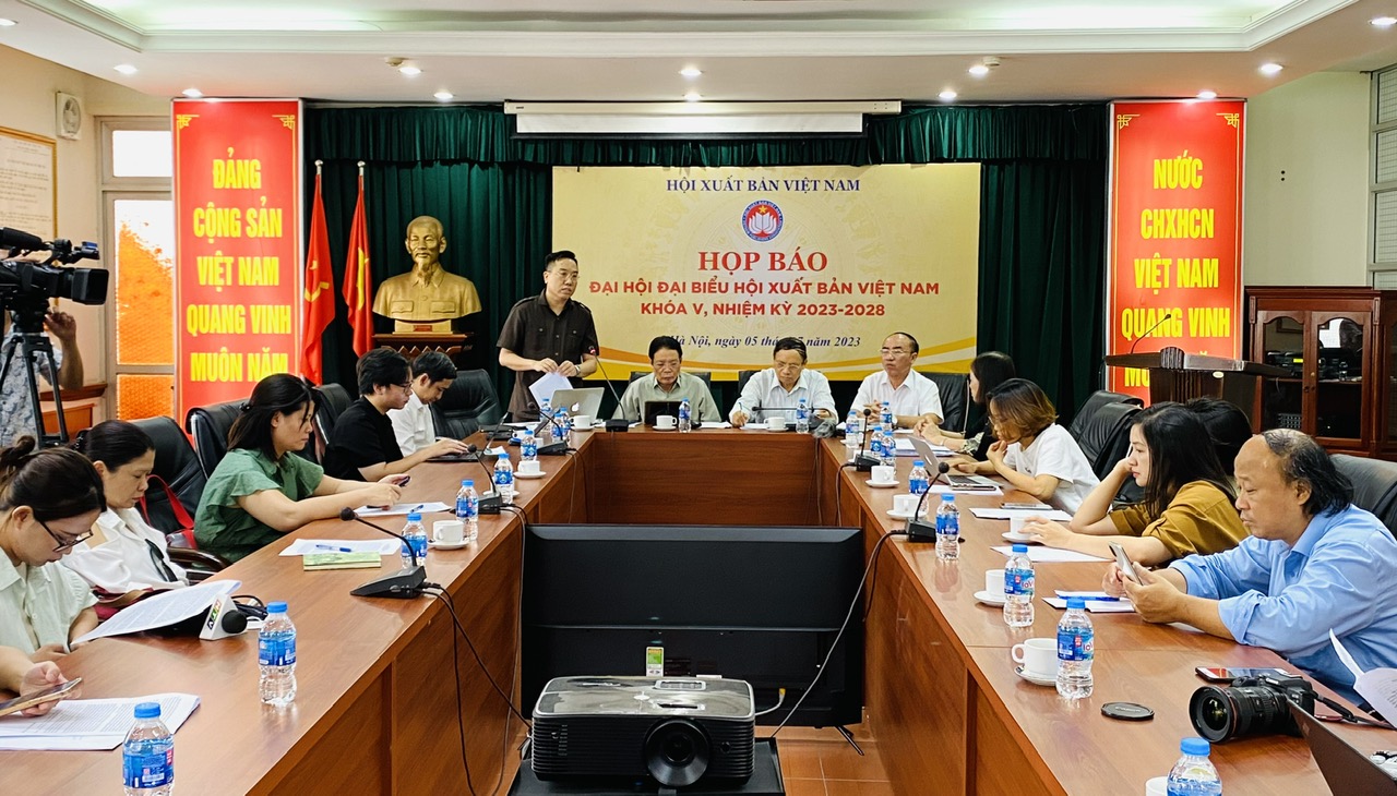 Lãnh đạo Hội Xuất bản Việt Nam thông tin về Đại hội 