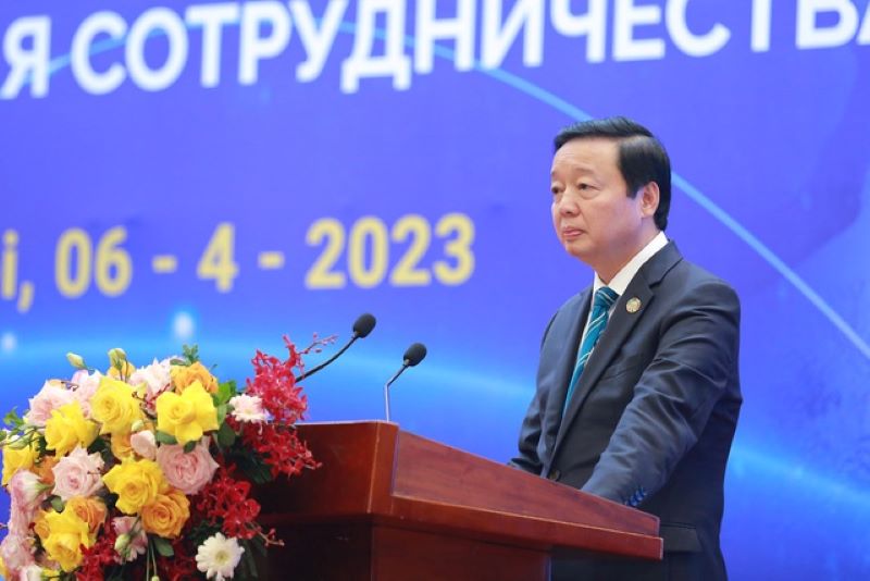 Phó Thủ tướng Trần Hồng Hà tham gia phát biểu tại Diễn đàn Doanh nghiệp Việt Nam - Nga