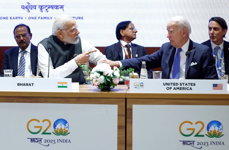 Thủ tướng Modi (trái) đã giúp các nước vượt qua bất đồng để hướng tới các mục tiêu kinh tế xa hơn