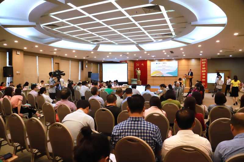 Hội thảo do VCCI tổ chức tập trung vào các giải pháp ứng dụng công nghệ nâng cao chất lượng nông sản xuất khẩu Việt Nam