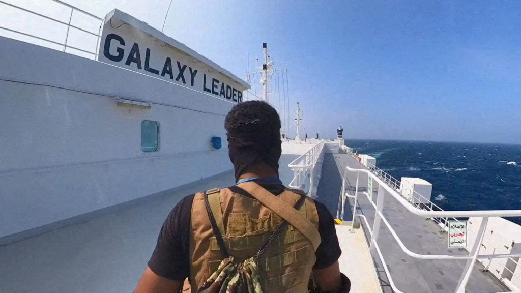 Lực lượng Houthi tấn công tàu Galaxy Leader vào ngày 27/11 tạo ra một nút thắt mới cho thương mại toàn cầu