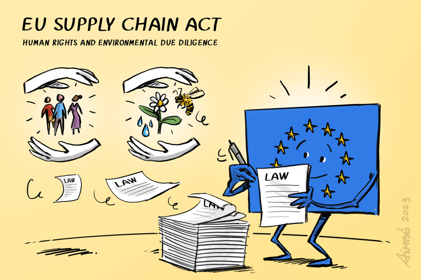 Dù được thông qua, nhưng luật về chuỗi cung ứng của EU vẫn gây ra nhiều tranh cãi xung quanh yếu tố xanh và nhân văn