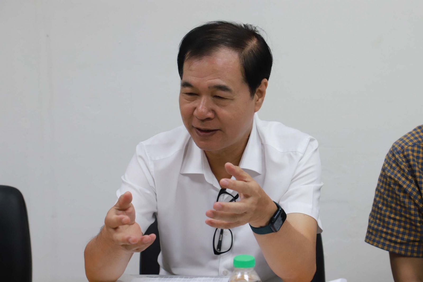 Ông Nguyễn Mạnh Hà - Chủ tịch Hội Môi giới Bất động sản Việt Nam. Ảnh:D.H