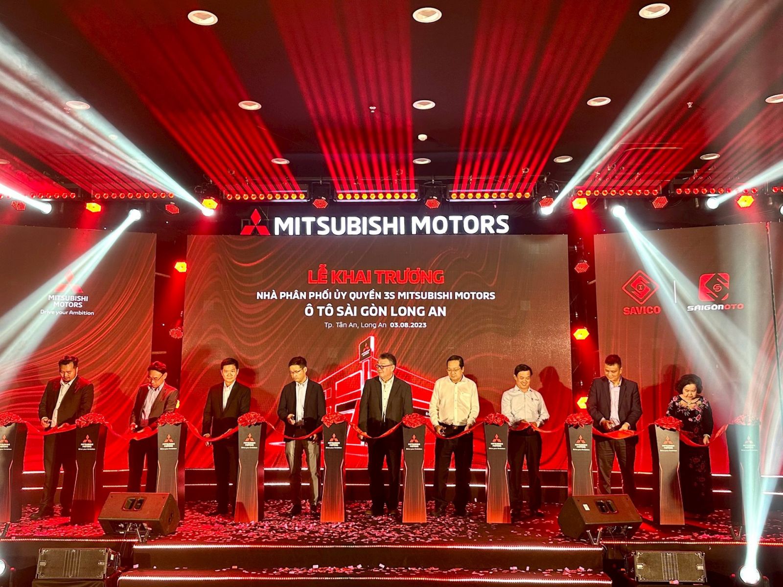 Lễ Khai trương Nhà phân phối uỷ quyền 3S Mitsubishi Motors Ô tô Sài Gòn Long An