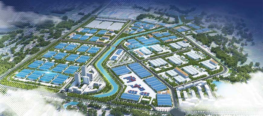 Khu công nghiệp Bá Thiện , diện tích hơn 247ha do HDTC đầu tư và phát triển tại tỉnh Vĩnh Phúc