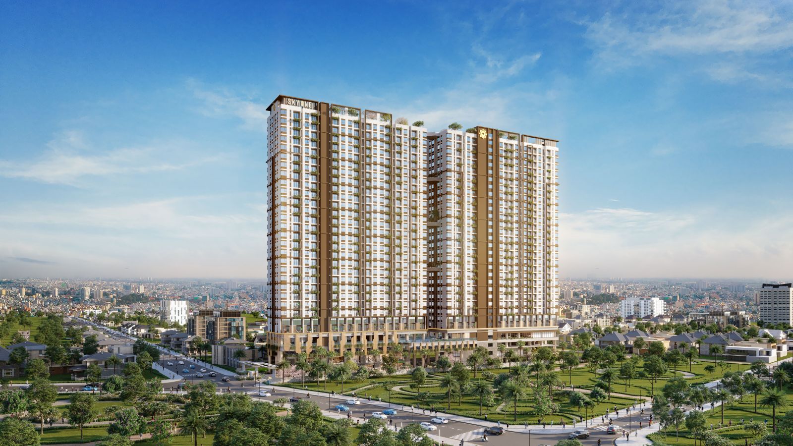 Phú Đông Sky One nằm tại khu vực trung tâm TP. Dĩ An, sở hữu mặt bằng rộng 6.000 m², bao gồm 2 tháp căn hộ cao 29 tầng với gần 800 căn hộ cao cấp đủ loại