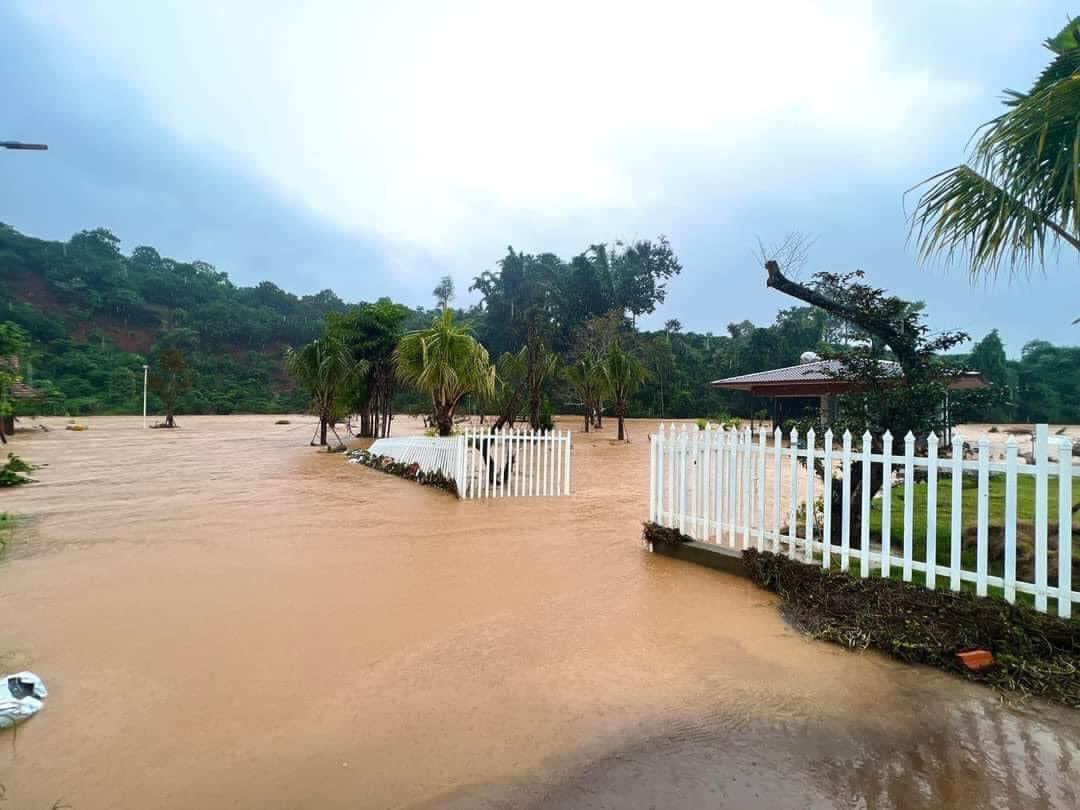 Tài sản của một gia đình ở Đắk Nông bị ngập nặng trong nước
