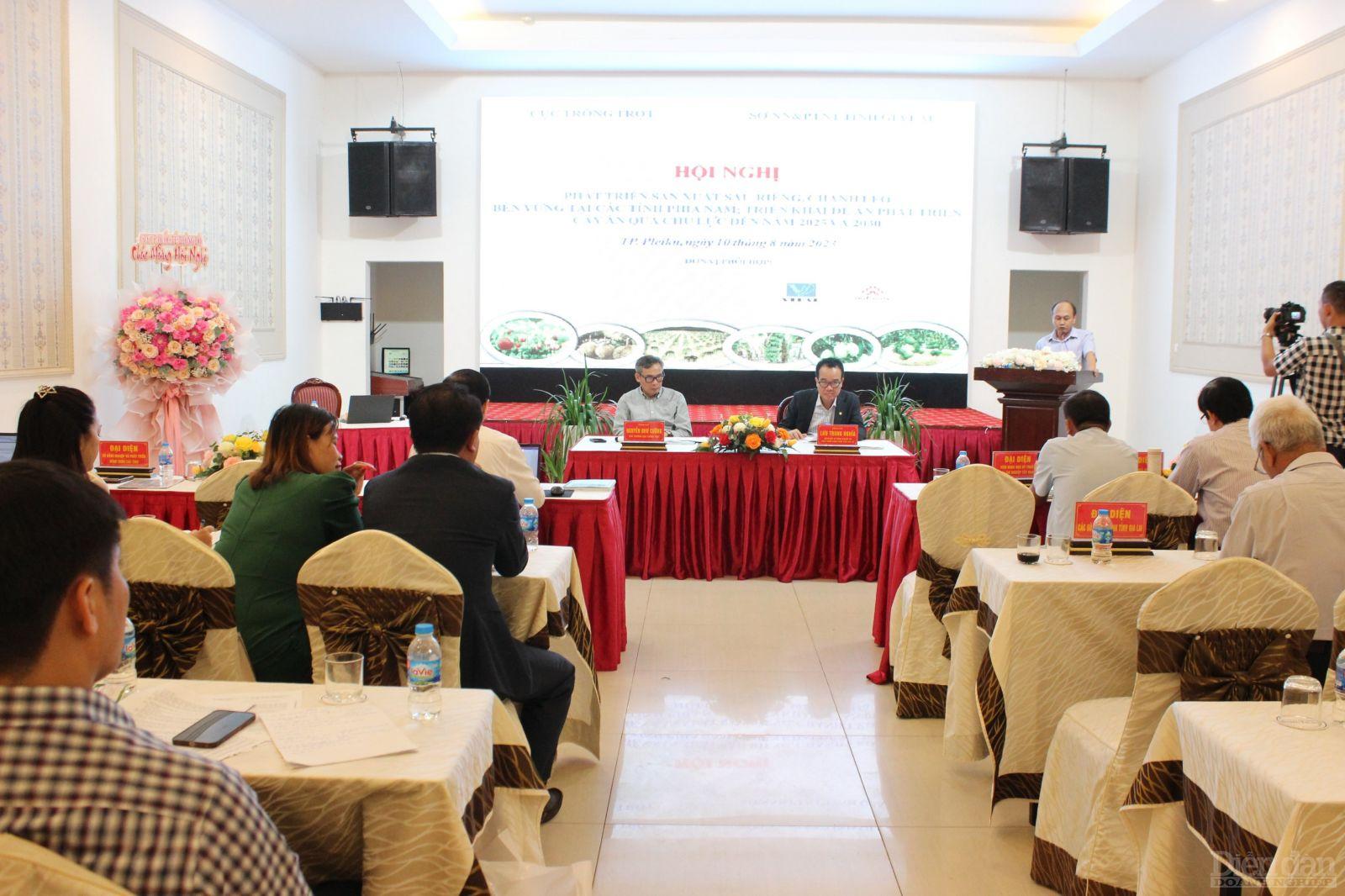 Hội nghị về phát triển cây ăn quả bền vững diễn ra tại thành phố Pleiku tỉnh Gia Lai