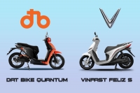Dat Bike Quantum và VinFast Feliz S xe máy điện nào hơn?